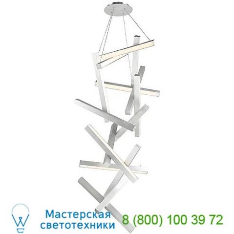 Modern forms pd-64849-ab chaos vertical pendant light, светильник