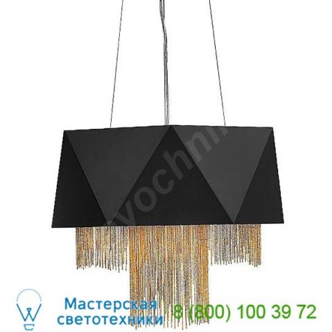 Zuma single tier chandelier fr32804sbk fredrick ramond, светильник