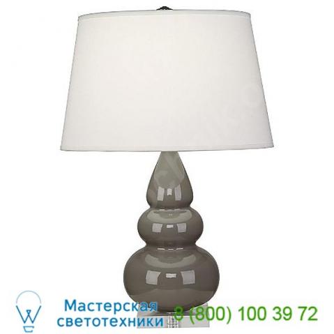 Eg33x small triple gourd table lamp robert abbey, настольная лампа