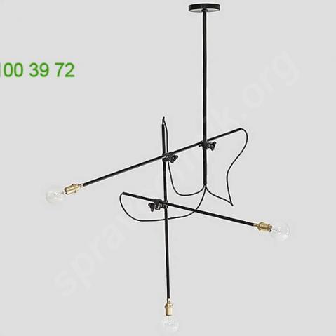 Ws-1601hr-101 workstead industrial chandelier, светильник