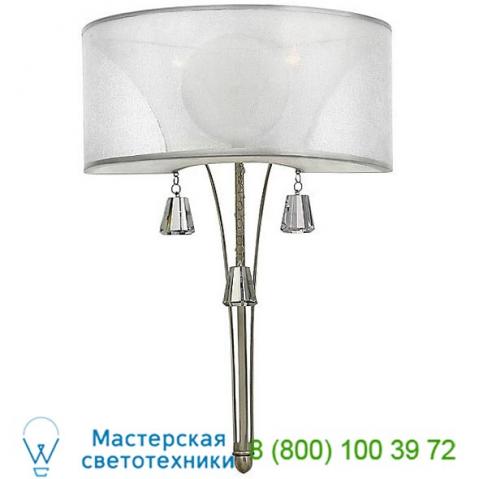 Fr45602bni fredrick ramond mime 2 light wall sconce, настенный светильник