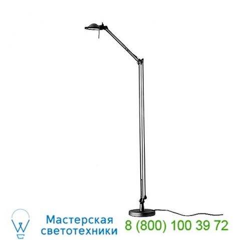 Luceplan berenice floor lamp (black/black metal) - open box return, светильник