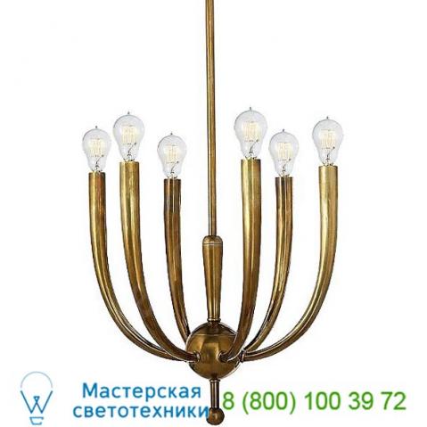 Visual comfort s 5395bz horn 6-light chandelier, светильник