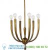 Visual comfort s 5395bz horn 6-light chandelier, светильник