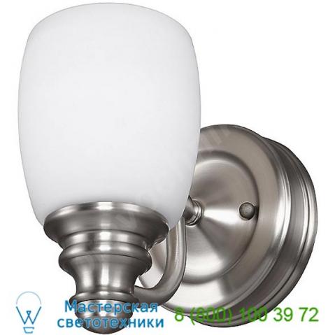 Feiss bentley 1 light bath light vs7401-sn, бра