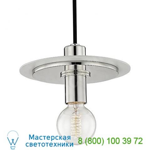 H137701s-agb/bk milo pendant light mitzi - hudson valley lighting, светильник