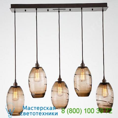 Misto linear multi light suspension hammerton studio plb0048-05-fb-oa-c01-e2, светильник