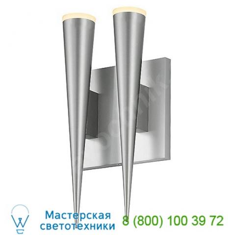 Sonneman lighting 2382. 25 micro double cone led wall sconce, настенный светильник бра