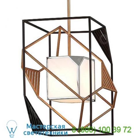 Cubist pendant light troy lighting f6085, подвесной светильник