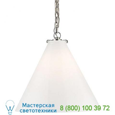 Katie conical pendant light tob 5226bz/g6-cg visual comfort, светильник