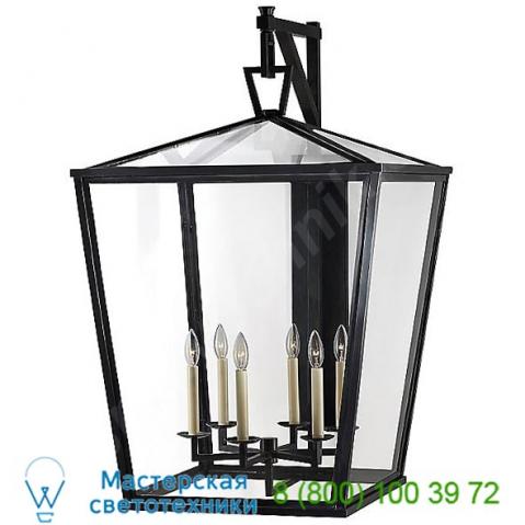 Visual comfort cho 2085bz darlana outdoor wall bracket lantern, бра