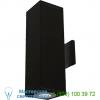 Wac lighting dc-ws06-u827b-bk cube architectural 6" ultra narrow led wall sconce, уличный настенный