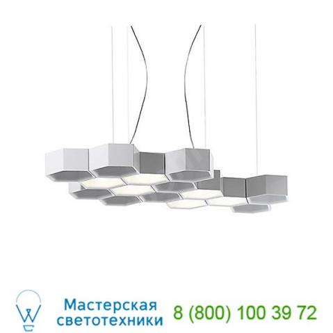 Luceplan 1d701k600502 honeycomb suspension light, люстра