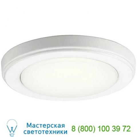 Zeo round led flush mount ceiling light 44244niled30 kichler, светильник