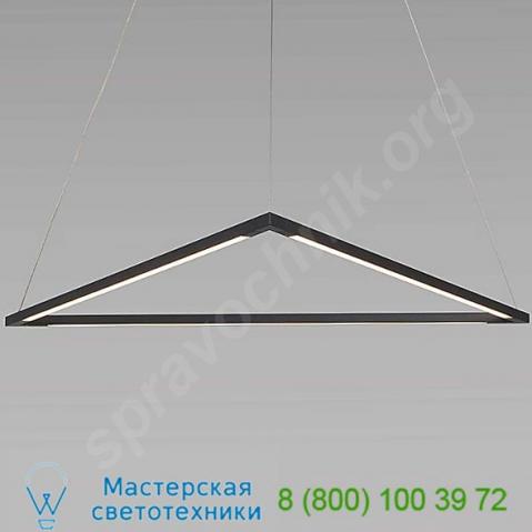 Koncept z-bar triangle pendant light zbp-16-t-sw-mtb-cnp, светильник