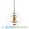 Verpan vp globe brass pendant light - 90th anniversary edition, светильник