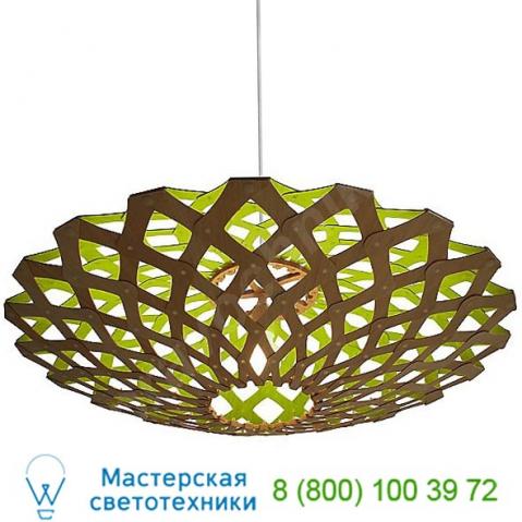 David trubridge flax pendant light flx-0800-nat-red, светильник