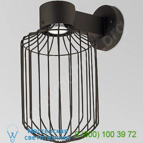 Besa lighting sultana-c-wall-led-bk sultana cylinder led outdoor wall light, уличный настенный