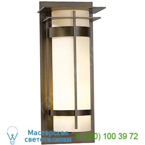 305995-1015 hubbardton forge banded outdoor wall sconce - 305995, уличный настенный светильник