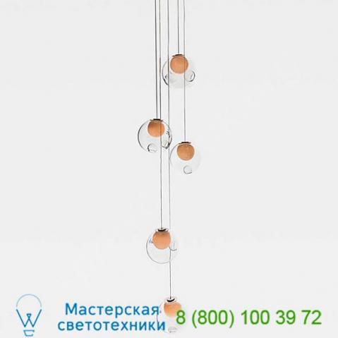 Bocci 28. 3 random 28 series random pendant chandelier, светильник