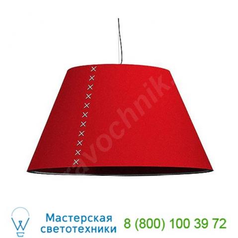 Buzzishade large pendant buzzispace shade-l-68-blklace-alum-78inch, светильник