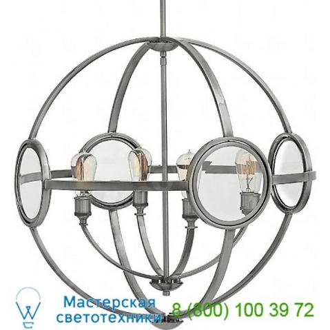 3924kz fulham single tier chandelier hinkley lighting, светильник