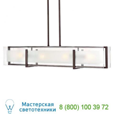 3996bn latitude linear chandelier hinkley lighting, светильник