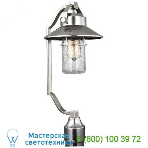 Ol13907pbs feiss boynton outdoor post light, светильник для садовых дорожек