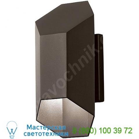 Estella 1 light led outdoor wall light 49607aztled kichler, уличный настенный светильник