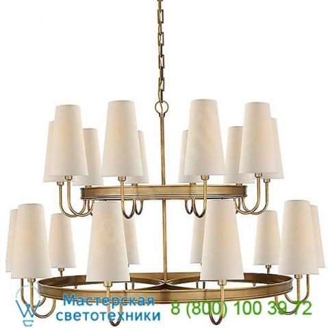 Visual comfort venini 2-tier chandelier chc 1620ab-l, светильник