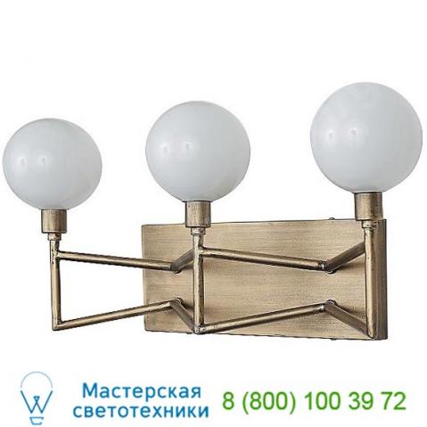 314b02hg bodie led vanity light with opal white glass varaluz, светильник для ванной