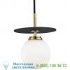 Mitzi - hudson valley lighting ellis led pendant light h200701l-agb/bk, светильник