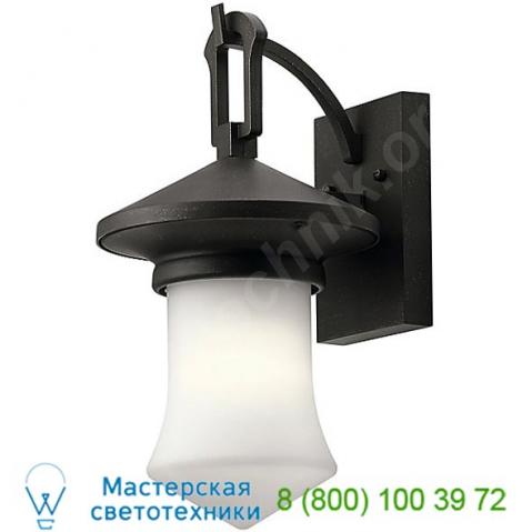 49967doz kichler oak glen outdoor wall light, уличный настенный светильник