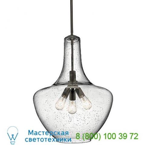 42198ch everly 42198 3 light pendant light kichler, светильник