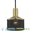 H119701-agb/bk yoko pendant light mitzi - hudson valley lighting, светильник