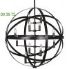 Lucy 12 light pendant light z2165 robert abbey, подвесной светильник