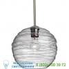 Besa lighting 1kx-462702-br wave 10 one light pendant, светильник