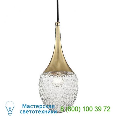 H114701a-agb mitzi - hudson valley lighting bella mini pendant light, светильник