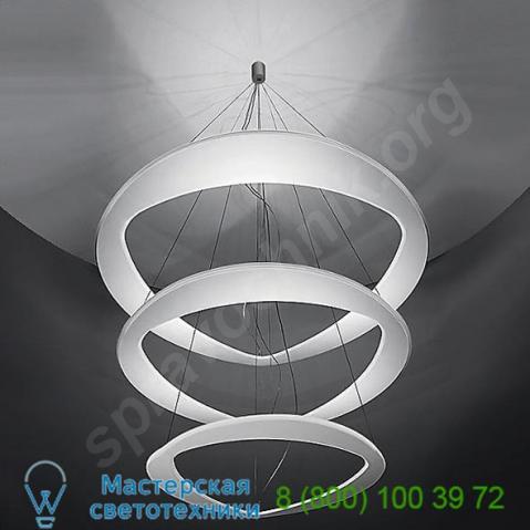 Diadema 3 pendant light zaneen design d4-1010whi-alm, светильник