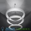 Diadema 3 pendant light zaneen design d4-1010whi-alm, светильник