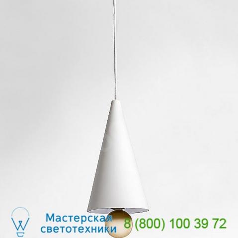 Cherry pendant light (white/9. 05 inch) - open box return ob-l0540301 petite friture, опенбокс