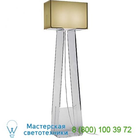 Tube top floor lamp pablo designs tt 60 wht/clr, светильник