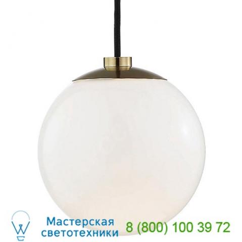 Mitzi - hudson valley lighting h105701-agb stella mini pendant light, светильник