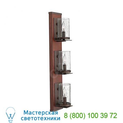 Jasper 3 light wall sconce fr40203irn fredrick ramond, настенный светильник бра