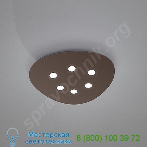 Zaneen design d4-2031bla scudo led flush mount ceiling light, светильник