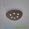 Zaneen design d4-2031bla scudo led flush mount ceiling light, светильник