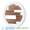 Tile 3 port led wall sconce jd_tile3_zebrawood_wink jefdesigns, настенный светильник