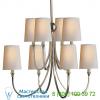 Tob 5010an-np visual comfort reed 2-tier chandelier, светильник