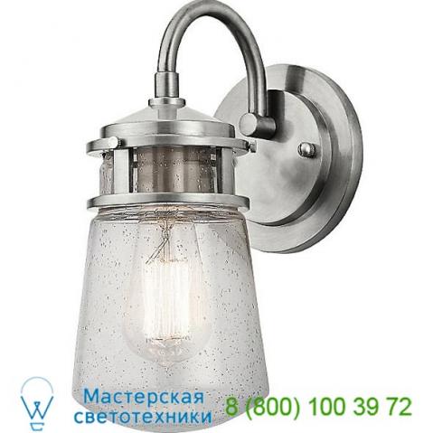 49444ba lyndon outdoor wall sconce kichler, уличный настенный светильник