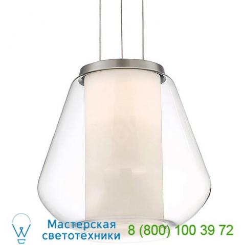 Dynamo led pendant light pd-64713-bn/ch dweled, светильник